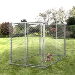 Kapalı açık pet metal bariyer oyun parkı evcil hayvan egzersiz demir çit köpek kafesi kulübesi paneli