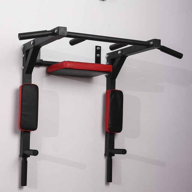 Detachable and Reversible. Multi-functional Pull-ups on the Wall, Single-bar Arm Flexion Training on the Wall.