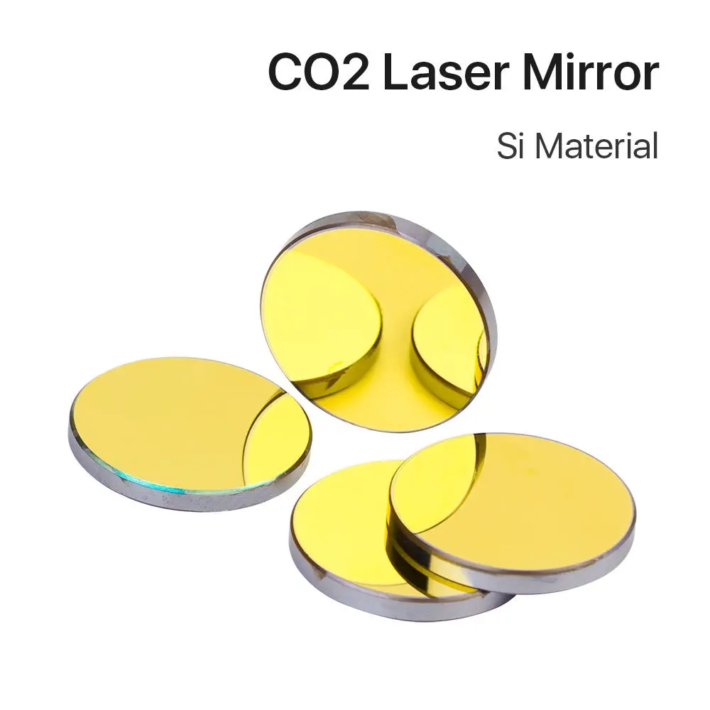 Good-Laser Si Mirrors Dia 25mm for CO2 Laser Engraver Si Mirror Silicon Material Reflector Lens for CO2 Laser Cutting Machine