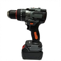 Perceuse sans fil populaire 21V alimentée par batterie, moteur sans balais 13MM, couple de 160 N.M, 4AH, vitesse variable, mandrin 1/2, construction industrielle