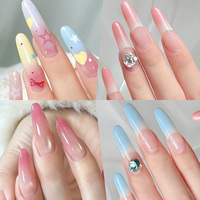 BORN PRETTY Pat Ombre Gradient Gel Palette Spring Summet Light Colors Nail Art Gel Paint Pat Gel Polish for Private Label OEM
