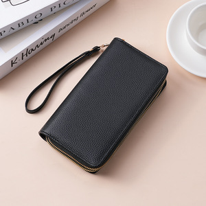 Wholesale Large Capacity Leather <b>Wallet</b> Women Long PU Leather Card Holder Women Clutch Long Womens Wristlet <b>Wallet</b> - Product Image 6