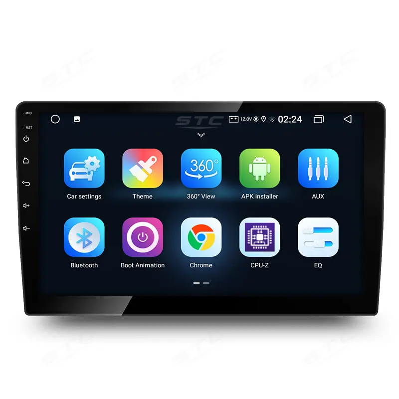Tela Sensível Ao Toque Universal 2 Din Autoradio Central Multimídia Gps Navigation para Android jogador Auto dvd para ford fiesta 2014