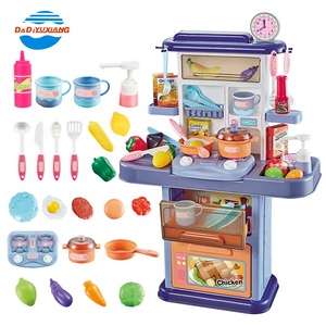 Jouet <span class=keywords><strong>de</strong></span> <span class=keywords><strong>cuisine</strong></span> préscolaire coréenne, ensemble <span class=keywords><strong>de</strong></span> <span class=keywords><strong>cuisine</strong></span>, pour la maison, Table à manger en plastique <span class=keywords><strong>de</strong></span> 70cm - Product Image 2