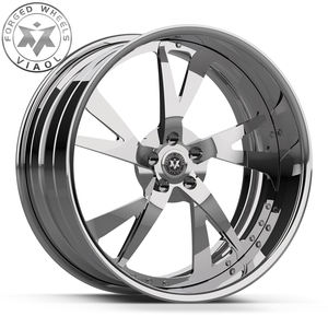 Viaol Nouvelles jantes forgées chromées à fond profond pour Regal <span class=keywords><strong>Chevrolet</strong></span> Impala Taycan Charger SRT Hellcat <span class=keywords><strong>Chevrolet</strong></span> C10 - Product Image 2