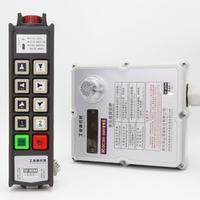 Télécommande sans fil universelle industrielle à 8 boutons et double vitesse pour treuil électrique et grue
