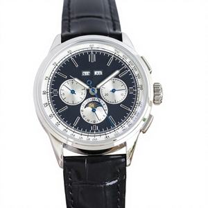 Reloj Mecánico Automático con Función de Fase Lunar, Reserva de Energía, Caja de Acero Inoxidable, Cristal de Zafiro, Puntero, Lujo y Moda - Product Image 1