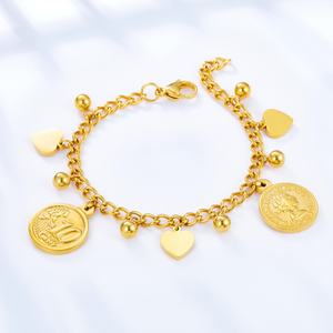 Waterproof 18k Gold Plated Stainless Steel Corn <b>Fine</b> Jewelry Bracelets <b>Bangles</b> Moissanite Bracelet - Product Image 6