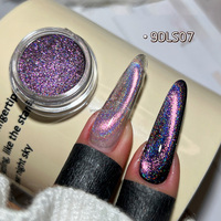 Poudre Pigmentée Cosmétique SH Effet Œil de Chat Arc-en-ciel Magnétique, Holographique Multichrome, Cristal UV, 1kg