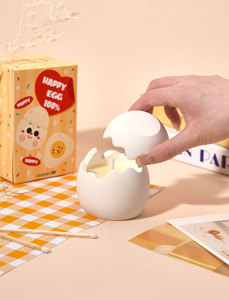 Vela creativa con forma de huevo, vela aromática de cáscara de huevo rota, decoración aromática de alto valor, linda, para cumpleaños de niña - Product Image 5