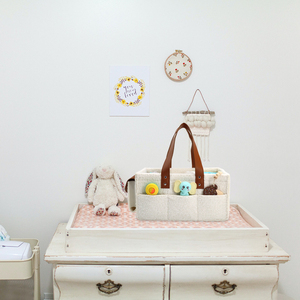 Prezzo di fabbrica Teddy Caddie eco-friendly pannolino per bambini Tote Bag <span class=keywords><strong>morbido</strong></span> Organizer - Product Image 6