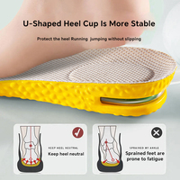 Semelles rehausseuses invisibles en PU pour chaussures, légères, respirantes, avec coussin d'air et absorption des chocs – Vente directe usine