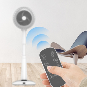 Honetian Ion Air Circulator Fan 360 Degree Full House Cycle With <b>Light</b> Smart Temp Control 12h <b>Timer</b> Floor Standing Fan - Product Image 4