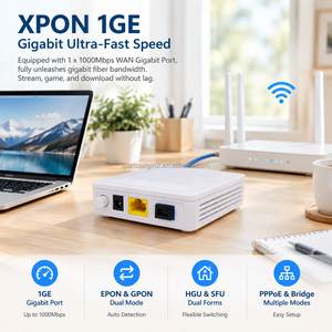 XPON 1GE ONU ONT Gigabit Glasfaser-Modem Unterstützt HGU SFU PPPoE Bridge-Modus Dual-Mode Optische Netzwerkeinheit - Product Image 3