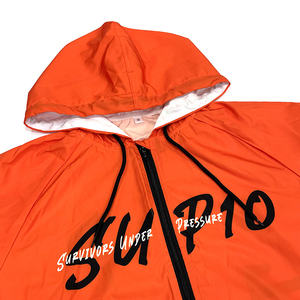Sweat à capuche zippé coupe-vent personnalisé, léger, pour la course à pied et les sports de plein air - Product Image 2