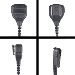 Heavy-Duty Remote <b>Speaker</b> <b>Microphone</b> Shoulder Mic for XPR3000 XPR3300 XPR3300e XPR3500 XPR3500e with 3.5 Audio Jack - Product Image 4