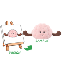 Couette en peluche personnalisée avec rembourrage en coton PP, matière en peluche super douce, design confortable, doublure en nylon et en maille
