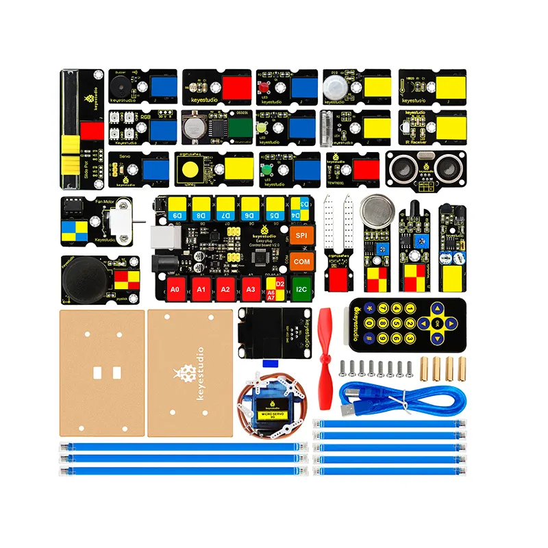 Keyes tudio EASY Stecker RJ11 Control Board V2.0 Ultimate Starter Kit Elektronisches Kit für Arduino STEM EDU