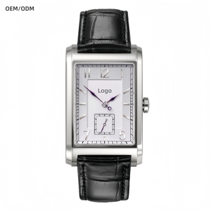 นาฬิกาข้อมือโอดีเอ็มสำหรับผู้หญิงนาฬิกาควอตซ์ตัวเรือนสี่เหลี่ยม32มม. นาฬิกาทองหรูหราสแตนเลสสำหรับผู้หญิง - Product Image 2