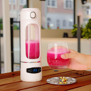 2026 Hochleistungs-wiederauf ladbarer 50-W-Entsafter Mini-Mixer Tragbarer Mixer Elektrischer Smoothies-Entsafter-Becher und manueller Protein-<span class=keywords><strong>Shaker</strong></span> - Product Image 3