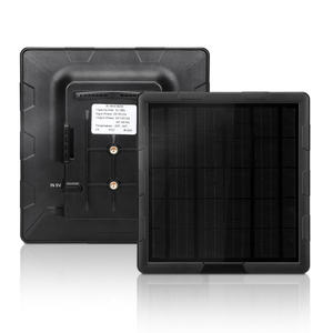 Panel Surya Mini untuk Kamera Keamanan dengan Baterai Built-in 18650 BL6A 5W 6v 12v 6000mAh Tipe C Plug Tahan Air untuk Luar Ruangan - Product Image 1