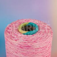 Wholesale Soft Blended Yarn Knitted Space Dye Sweater Pink Candy Color Colored Point Knitting Thread Crochet Fancy Yarn