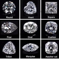 Moissanite taille émeraude couleur D, rectangulaire, chanfreinée, taille plate, pierre libre pour chaîne 3x5mm, synthétique, créée en laboratoire, origine CN/GUA