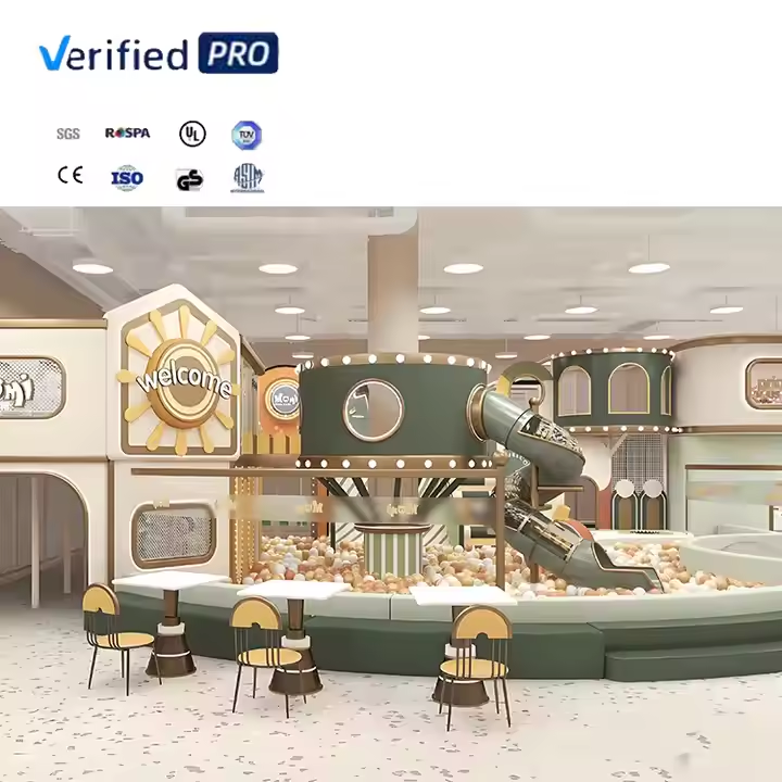 Beilai Space Adventure Modular Playground Durable Colorful Modular Soft Kids Indoor Playground Equipment with Tunnel Slide