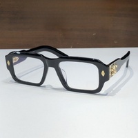 Gafas Ópticas de Diseño de Alta Calidad para Hombre y Mujer, Modelo Punk 8232 TAMAÑO 55-20-155, Monturas de Gafas de Lujo de Acetato y Titanio para Negocios