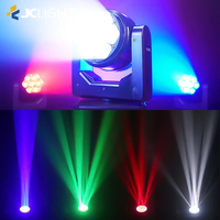 7-teiliges Bee Eye RGBW LED Moving Head Licht mit DMX512/Tonaktivierter Steuerung IP33 3 Jahre Garantie