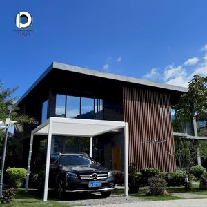 <span class=keywords><strong>Pavillon</strong></span> de loisirs extérieur Prima personnalisable en aluminium anti-corrosion pour cours de villas, pergola en aluminium - Product Image 4