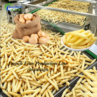 Chaîne de production de frites fraîches Shepody : Projet clé en main pour la fabrication de frites à petite échelle
