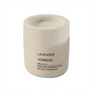 أوعية شموع سيراميكية ملونة بتصميم نورديك مخصصة بالجملة، أوعية شموع فارغة، أدوات، أوعية شموع معطرة مخصصة راقية - Product Image 3