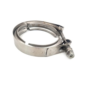 Heya SS 304 Im Lặng Máy Phát Điện Ô Tô Xả Xuống Ống Tiêu Chuẩn T Bolt V Ban Nhạc Kẹp Và Mặt Bích Bộ Dụng Cụ 2 Năm Bảo Hành - Product Image 4