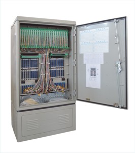 Armoire à fibre optique extérieure personnalisée en usine avec POE/GSM/GPRS/TCP prise en charge de la capacité 576C Équipement de <span class=keywords><strong>communication</strong></span> certifié TLC - Product Image 4