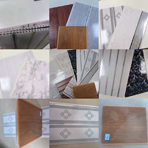 Paneles de Pared para Baño de Guyana, Impermeables, Plafón de PVC, Decorativos, con Ranura y Lengüeta, para Interiores - Product Image 3