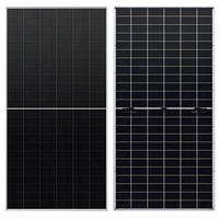 Panneaux solaires bifaciaux en verre double de type N TOPCon Hi-MO 7 Longi 580-590W de niveau 1, module photovoltaïque à haute efficacité, garantie 25 ans, pour la maison