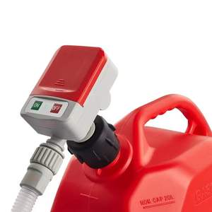 4AA батарея электрический насос Пластиковый масляный барабан всасывающий топливный барабан пластиковый jerrycan мини-насос для перекачки топлива - Product Image 4