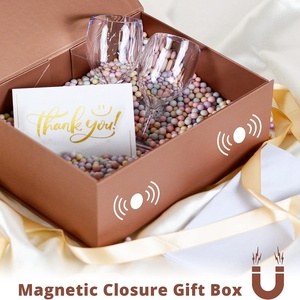 Fashion High Quality Luxury Sturdy <b>Magnetic</b> Floding <b>Gift</b> <b>Box</b> With Customized Logo - Product Image 5