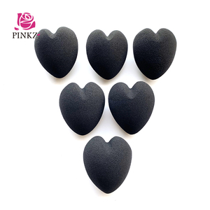 Libre de látex suave antialérgico corazón belleza esponja cosmética licuadora hidrófilo 3D maquillaje mezcla - Product Image 6