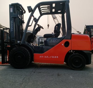 Original Japanese Tcm/Komatsu/Toyota 8FD35 7FD30 8FD35J Trucks Engine 3 Ton Diesel Used Forklift for Logistics <b>handling</b> - Product Image 4