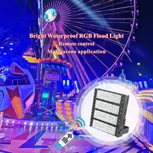 Aglare High quality ip65 dmx rgb floodlight 200 watt 300w led tunnel light