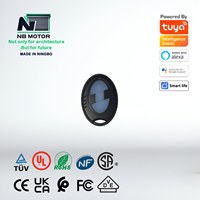 NB MOTOR Motor Tubular electrónico de 35mm con Control remoto para proyector de hotel Pantalla Persiana enrollable Persiana de puerta Diseño moderno