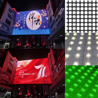 Écran LED à grille flexible à motif personnalisé XQD, étanche, pour gare, plateforme, horloge, tour, piétons, indice de protection IP65