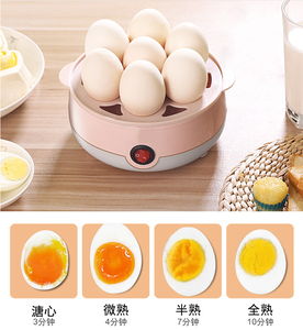 Olla de huevos eléctrica fácil, escalfador, fabricante de tortillas, revuelto, suave, medio, duro con apagado automático y Zumbador - Product Image 3