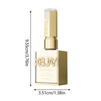 Vernis à ongles UV de haute qualité XEIJAYI 15ml, paillettes blanches et rouges, style français luxueux, nail art longue durée, fournitures pour ongles