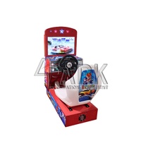 Machine de jeu de course automobile pour enfants d'arcade intérieure, fonctionnant à la pièce, jeu de course automobile pour enfants à vendre