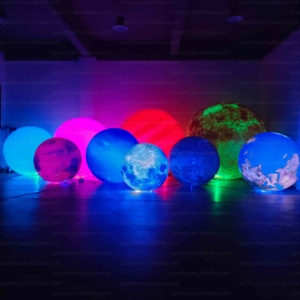 Set Completo di <span class=keywords><strong>9</strong></span> Pianeti Gonfiabili Giganti Impermeabili da 1m-4m per Eventi di Osservazione delle Stelle all'Aperto/Installazioni per Festival/Musei Spaziali - Product Image 2