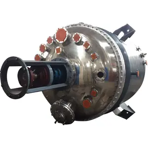 8000l stainless steel cladding mechanical seal chemical reactor