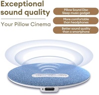Haut-parleur portable sans fil ultra-mince pour oreiller, idéal pour les dormeurs latéraux et la relaxation profonde